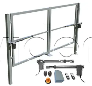 Dvojkrídlová brána so stĺpikmi 3000mm x 1000mm vr. automatizácie a príslušenstva na montáž