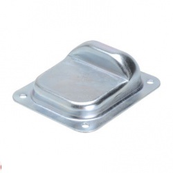 Doraz koncový pre krídlovú bránu 120x100x44mm, uchytenie na skrutky