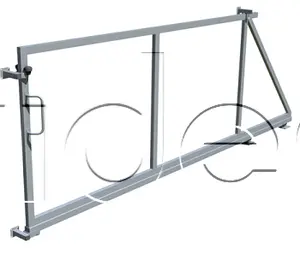 Samonosná brána bez stĺpikov 3000x2000mm vrátane príslušenstva na montáž