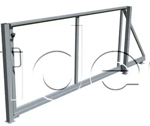 Samonosná brána so stĺpikmi 3000x2000mm vrátane príslušenstva na montáž