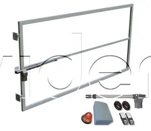 Jednokrídlová brána bez stĺpikov 2500mm x 1250mm, vr. automatizácie a príslušenstva na montáž