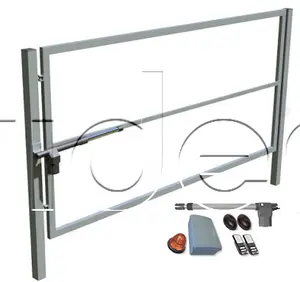 Jednokrídlová brána so stĺpikmi 2500mm x 1000mm, vr. automatizácie a príslušenstva na montáž